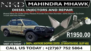 Mahindra Mhawk Diesel Fuel Injectors