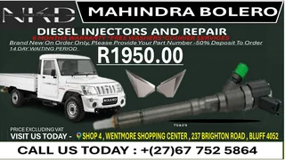 Mahindra Bolero Diesel Fuel Injectors