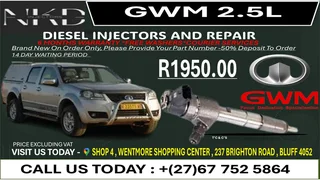 GWM 2.5L Diesel Fuel Injectors