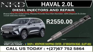 Haval 2.0L Delphi Diesel Fuel Injectors