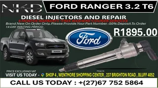 Ford Ranger 3.2L Diesel Fuel Injectors
