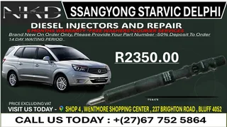 Ssangyong Starvic Delphi Diesel Fuel Injectors