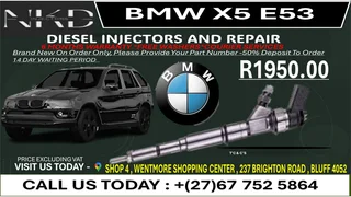 BMW X5 E53 Diesel Fuel Injectors