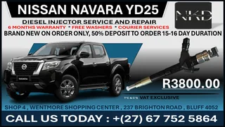 Nissan Navara yd25(BRAND NEW) Diesel Fuel Injectors