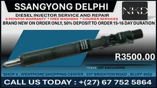 Ssangyong Delphi (BRAND NEW) Diesel Fuel Injectors