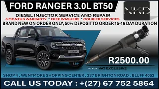 Ford Ranger 3.0L BT50(BRAND NEW) Diesel Fuel Injectors