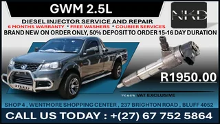 GWM 2.5L Diesel Fuel Injectors On Exchange &amp; Repair