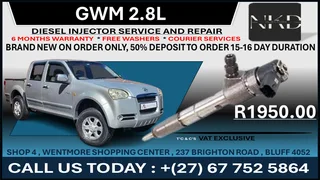 GWM 2.8L Diesel Fuel Injectors On Repair &amp; Exchange