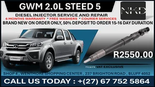 Gwm 2.0l Steed 5 Delphi Diesel Fuel Injectors