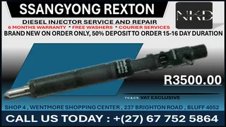 Ssangyong Rexton (BRAND NEW) Diesel Fuel Injectors