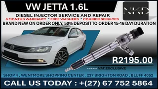 Vw Jetta 1.6L Diesel Fuel Injectors