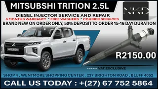 Mitsubshi Trition 2.5L Diesel Fuel Injectors