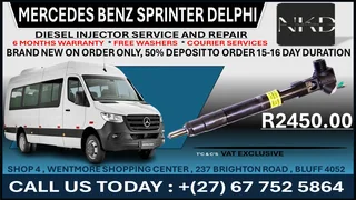 Mercedes Benz Sprinter Delphi Diesel Fuel Injectors