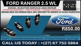 Ford Ranger 2.5 WL Diesel Fuel Injectors