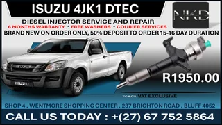 Isuzu 4JK1 DTEC Diesel Fuel Injectors