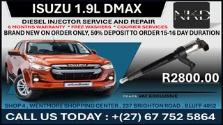 Isuzu 1.9L DMAX Diesel Fuel Injectors