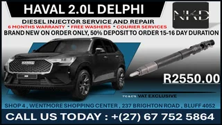 Haval 2.0L Delphi Diesel Fuel Injectors