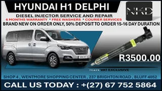 Hyundai H1 Delphi(BRAND NEW) Diesel Fuel Injectors
