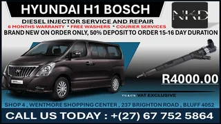 Hyundai H1 Bosch(BRAND NEW) Diesel Fuel Injectors