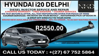 Hyundai I20 Delphi Diesel Fuel Injectors