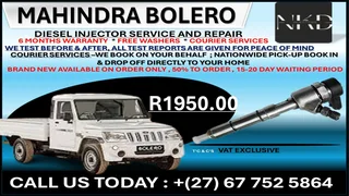 Mahindra Bolero Diesel Fuel Injectors