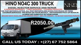 Hino NO4C 300 Truck Diesel Fuel Injectors