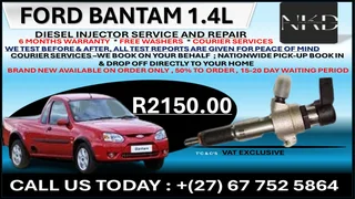 Ford Bantam 1.4L Diesel Fuel Injectors