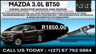 Mazda 3.0L BT50 Diesel Fuel Injectors