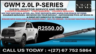 GWM 2.0L P-Series Diesel Fuel Injectors