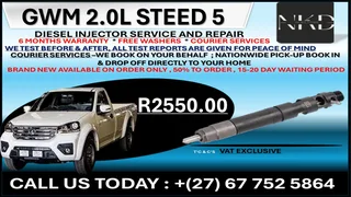 Gwm 2.0l Steed 5 Diesel Fuel Injectors