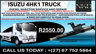 Isuzu 4HK1 Truck Diesel Fuel Injectors