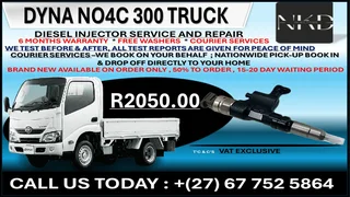 Dyna NO4C 300 Truck Diesel Fuel Injectors