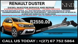Renault Duster Diesel Fuel Injectors