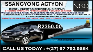 Ssangyong Actyon Diesel Fuel Injectors