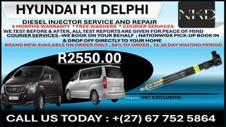 Hyundai H1 Delphi Diesel Fuel Injectors