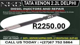Tata Xenon 2.2L Delphi Diesel Fuel Injectors