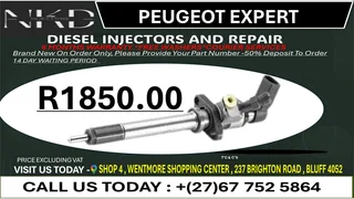 Peugeot Expert Diesel Fuel Injectors