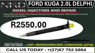Ford Kuga 2.0L Delphi Diesel Fuel Injectors