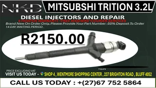 Mitsubshi Trition 3.2L Diesel Fuel Injectors