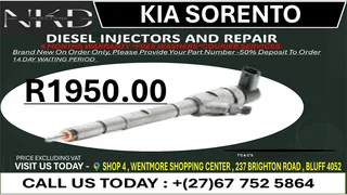 Kia Sorento Diesel Fuel Injectors