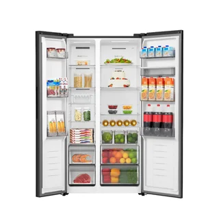 Hisense 541L Side by Side Refrigerator -H680SMIB-WD