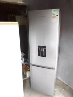 Like New Hisense Water Dispenser Metallic Fridge