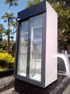 Display fridge glass doors