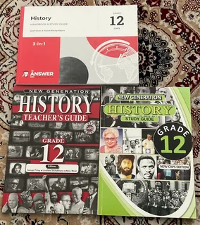 Grade 12 History textbooks