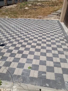 Bricks paving and tilling