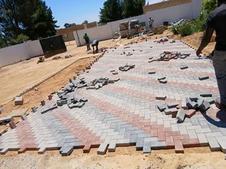 Paving bricks