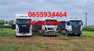 34,45 Ton Trucks For Rent
