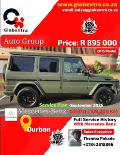 2015 Mercedes-Benz G-Class SUV