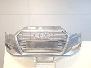 Audi A3 Sedan Front Bumper &amp; Grille (2017 - 2021)