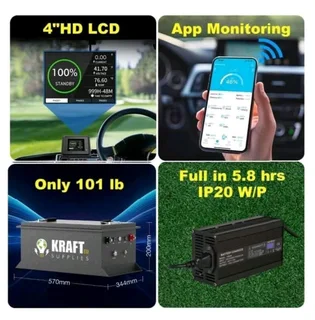 Alpha Go Lithium Battery - Golf Cart